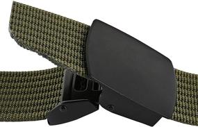 img 2 attached to Samtree Tactical Flip Top Military Buckle Men's Accessories and Belts