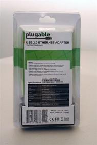 img 1 attached to 💻 Plugable USB 2.0 to Gigabit Ethernet Adapter | Fast & Reliable Connection | Windows, Chromebook, Linux Compatible