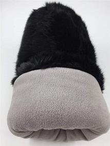 img 2 attached to 🧤 vvs-eLife Faux Fur Hand Muffs with Interior Pocket - Luxurious Faux Rabbit Mittens - Wrist Hand Warmer Gloves for Women and Girls - Keep Hands and Wrists Warm in Cold Seasons