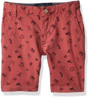 👖 lucky brand twill shorts ermine: perfect boys' clothing for comfort and style logo