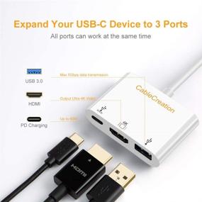 img 1 attached to USB C To 4K HDMI Hub