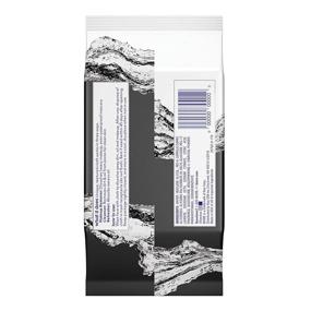 img 3 attached to 🧖 Biore Charcoal Makeup Removing Cloths: Micellar Cleansing Water, No-rinse Solution, 25 Count - Ideal for Oily Skin