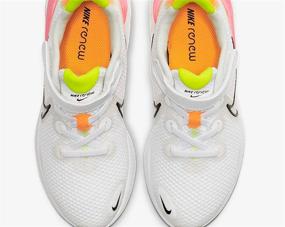 img 2 attached to Nike маленькие кежуал беговые кроссовки Ct1436 418 для девочек для спортивных мероприятий.