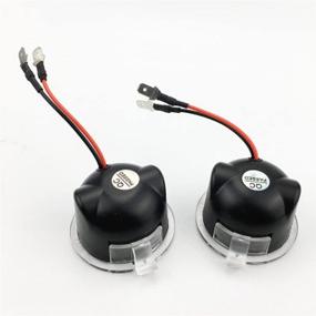 img 2 attached to Улучшите свой Ford Explorer Edge Mondeo Taurus Everest с помощью светодиодных ламп Lightdu LED Puddle Lights (синий)