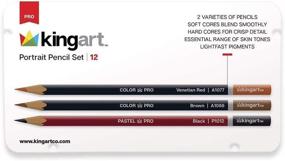 img 3 attached to KINGART 305 12 Portrait Pencils Assorted