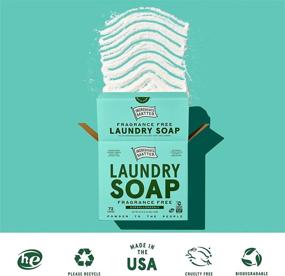 img 1 attached to 🌱 All-Natural, Fragrance-Free Laundry Soap Powder - Hypoallergenic, Eco-Friendly & Made in the USA