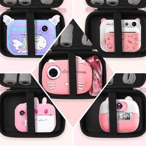 img 1 attached to 📷 Kids Camera Case for Dragon Touch InstantFun Instant Print Camera - Compatible & Protective (Case Only)