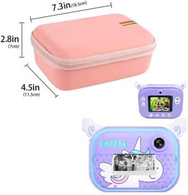 img 3 attached to 📷 Kids Camera Case for Dragon Touch InstantFun Instant Print Camera - Compatible & Protective (Case Only)