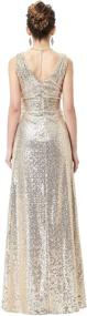 img 1 attached to 👗 Women's Clothing: Kate Kasin Sequin Evening Dress - Shop Dresses Now