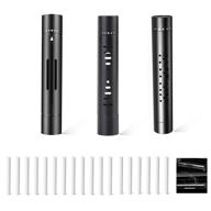 🚗 car diffuser vent clip - 3 pack cylindrical aroma essential oil vent clips with 18 refill sticks for car, office, bathroom, kitchen, and pet houses logo