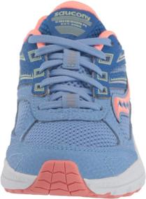 img 3 attached to Saucony Cohesion Running Coral Unisex Girls' Shoes and Athletic