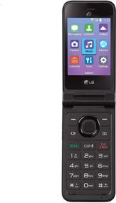 img 4 attached to 📞 TracFone Carrier-Locked LG Classic Flip 4G LTE Prepaid Flip Phone- Black - 4GB - Sim Card Included – CDMA: Affordable & Reliable Communication Solution
