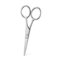 precision beard grooming with hawatour stainless steel scissors: for beard, mustache, eyebrow, and nose hair logo