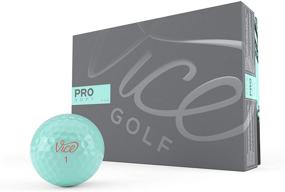 img 4 attached to 🏌️ Vice Golf PRO Soft 2020: 12 Golf Balls with 3-Piece Urethane & Soft Feel for Ambitious Golfers | High Ball Flight Stability | NEON Lime/RED Colors