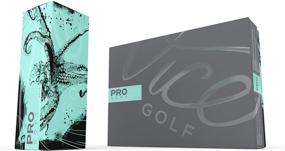 img 3 attached to 🏌️ Vice Golf PRO Soft 2020: 12 Golf Balls with 3-Piece Urethane & Soft Feel for Ambitious Golfers | High Ball Flight Stability | NEON Lime/RED Colors