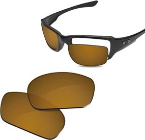 img 4 attached to Glintbay Precise Fit Replacement Sunglass Squared Men's Accessories