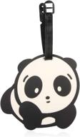 alpaca cute animal travel bag luggage tag - suitcase id label holder for better identification логотип