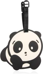 img 2 attached to Alpaca Cute Animal Travel Bag Luggage Tag - Suitcase ID Label Holder for Better Identification