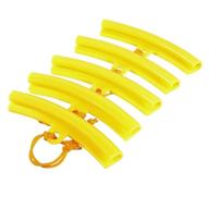 🔧 protect your motorcycle wheels with yellow rim tire protectors - 1 pair logo