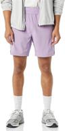 🩳 amazon essentials men's 7-inch stretch woven training shorts logo