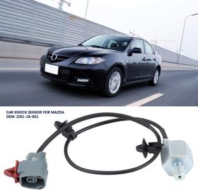 img 3 attached to 🚗 KIMISS Car Knock Sensor Compatible with Mazda 3 BK 1.4 1.6 2.0 2.3 03-09 ZJ01-18-921