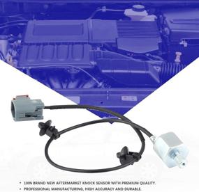 img 2 attached to 🚗 KIMISS Car Knock Sensor Compatible with Mazda 3 BK 1.4 1.6 2.0 2.3 03-09 ZJ01-18-921