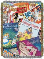 🧡 disney classics vintage collage tapestry throw by the northwest company - 48 by 60 inches logo