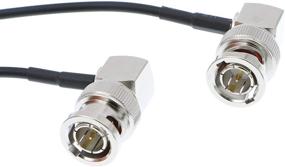 img 2 attached to Alvin's Cables Blackmagic RG179 Coax Flexible HD SDI Cable for BMCC Video Camera - BNC Right Angle Male to Male 24 Inches