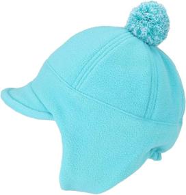 img 1 attached to 🧢 Warm and Cozy: Home Prefer Toddler Boys Winter Hat with Earflaps for Ultimate Comfort and Protection