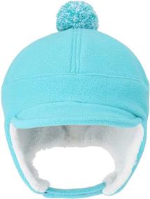 img 3 attached to 🧢 Warm and Cozy: Home Prefer Toddler Boys Winter Hat with Earflaps for Ultimate Comfort and Protection