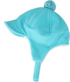 img 2 attached to 🧢 Warm and Cozy: Home Prefer Toddler Boys Winter Hat with Earflaps for Ultimate Comfort and Protection