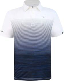 img 4 attached to SAVALINO Athletic Tennis Shirt Material Men's Clothing for Shirts