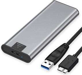 img 4 attached to 💻 Высокоскоростной алюминиевый корпус USB 3.0 для SSD M.2 NGFF с поддержкой UASP