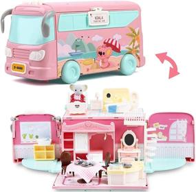img 4 attached to 🏠 ArgoHome Portable Dollhouse Playset: Enhance Your Dollhouses Experience!