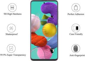 img 3 attached to Enhanced AILUN Galaxy A52/A51 Screen Protector [3 Pack] - Premium Tempered Glass, Ultra Clear, Anti-Scratch - Compatible with A52 4G/5G & A51 Series - Case Friendly