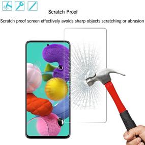 img 2 attached to Enhanced AILUN Galaxy A52/A51 Screen Protector [3 Pack] - Premium Tempered Glass, Ultra Clear, Anti-Scratch - Compatible with A52 4G/5G & A51 Series - Case Friendly