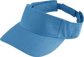 img 1 attached to Augusta Sportswear Sport Twill Visor Boys' Accessories : Hats & Caps