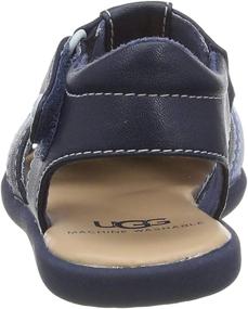 img 2 attached to Stylish and Comfortable UGG Kolding Fisherman Sandal Toddler Boys' Shoes - Ideal Sandals for Little Feet