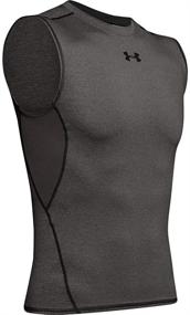 img 1 attached to 👕 HeatGear Armour Sleeveless Compression T-shirt for Men by Under Armour