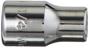 img 1 attached to 🔧 Williams M-1208 1/4 Drive Shallow Socket: Efficient 12-Point Socket for 1/4-Inch Bolts