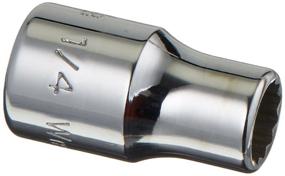 img 2 attached to 🔧 Williams M-1208 1/4 Drive Shallow Socket: Efficient 12-Point Socket for 1/4-Inch Bolts