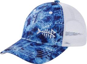 img 4 attached to 🎣 Stay Cool and Protected with the BASSDASH Altimate Fishing Hat: Adjustable Baseball Trucker Cap for Men and Women