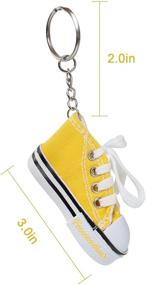 img 2 attached to Framendino Canvas Keychain Sneaker Backpack