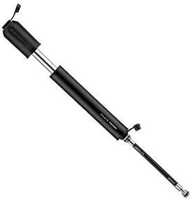 img 2 attached to 🚲 LEZYNE Sport Drive HV Bike Pump - High Volume 90 PSI, Presta & Schrader Compatible, Aluminum Barrel, ABS System - Compact Hand Pump for Fat, Plus-Size and Mountain Bicycle Tires