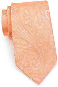 img 4 attached to BOWS N TIES Paisley Wedding Necktie Formal Men's Accessories