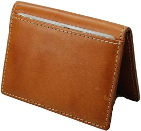 img 2 attached to Castello Premium Italian Vacchetta Security Men's Accessories for Wallets, Card Cases & Money Organizers