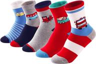 👔 dress to impress: sunbve kids boys soft fashion cotton dress socks - the perfect gift! logo