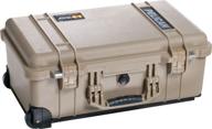 🌵 versatile protection: pelican 1510 case with foam - desert tan (1510-000-190) logo