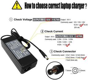 img 1 attached to High-Quality 90W 19V 4.74A Adapter Charger for HP Probook & EliteBook