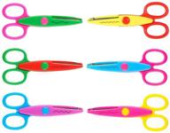 scissors decorative colorful teachers scrapbooking logo